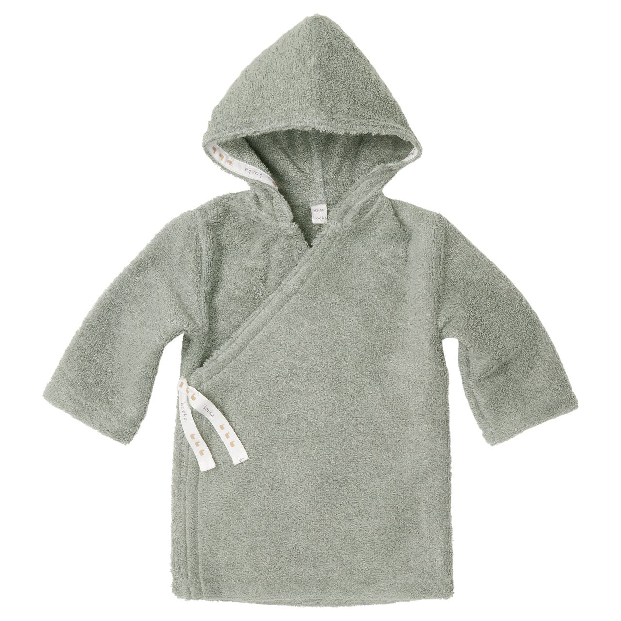 Robdishan per beba jeshile/Baby bathrobe dijon daily shadow green-Koeka