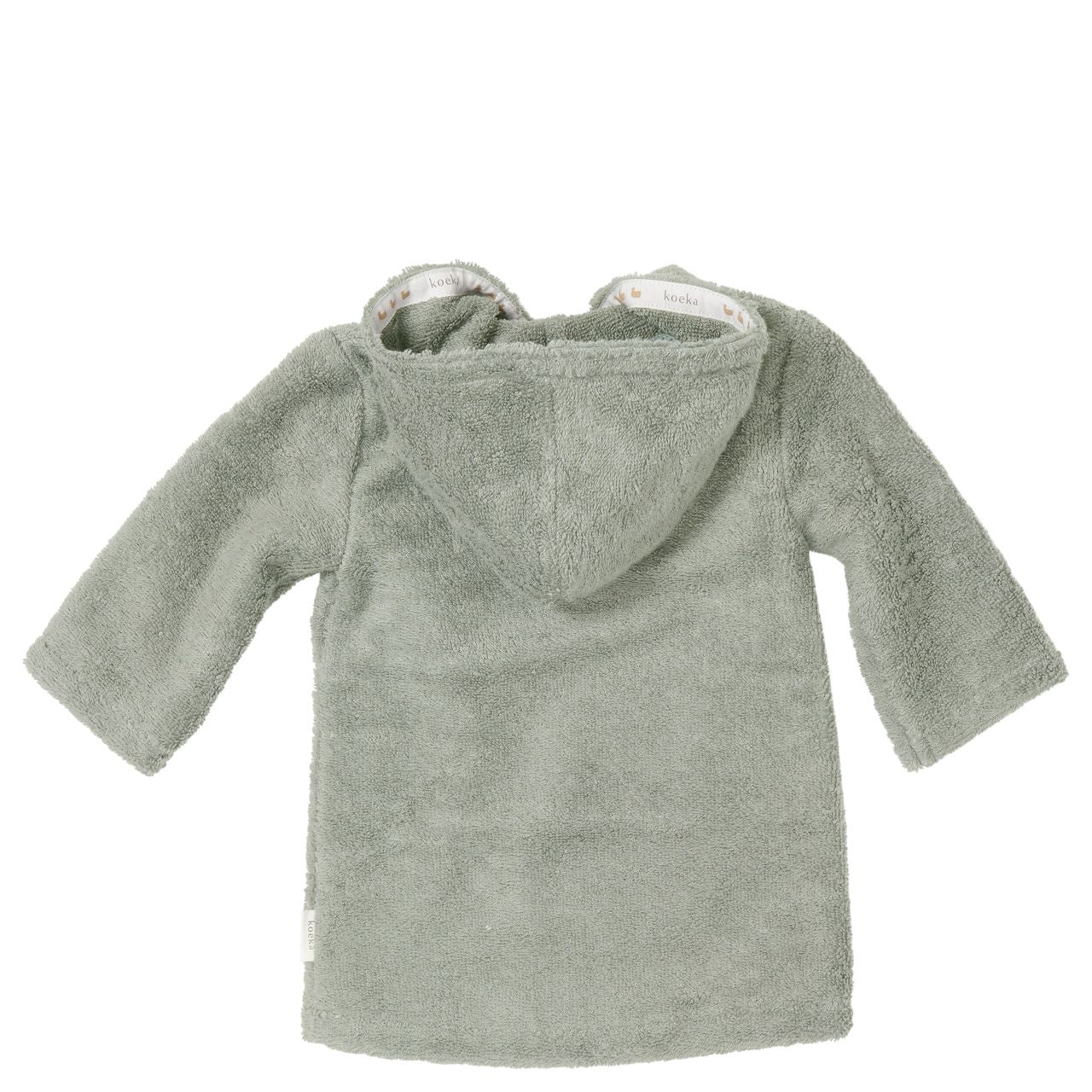 Robdishan per beba jeshile/Baby bathrobe dijon daily shadow green-Koeka