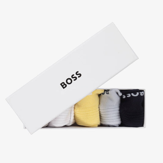 5 pale corape me ngjyra te ndryshme/
BABY BOYS COTTON SOCKS (5 PACK)-Boss