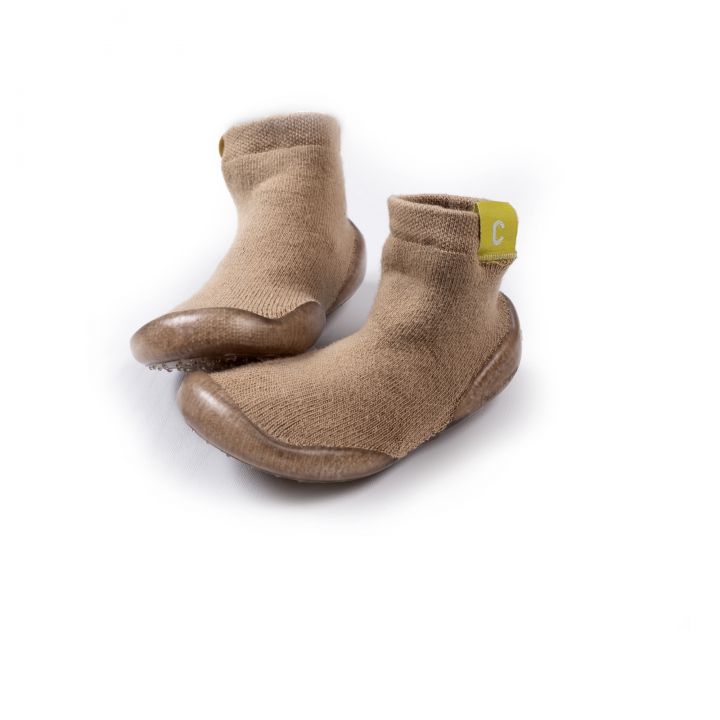 Pantofla Sacha petite \ Sacha petite taupe slippers-Collegien
