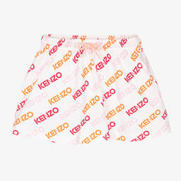 Fund me logo-Mini skirt logo printed-Kenzo