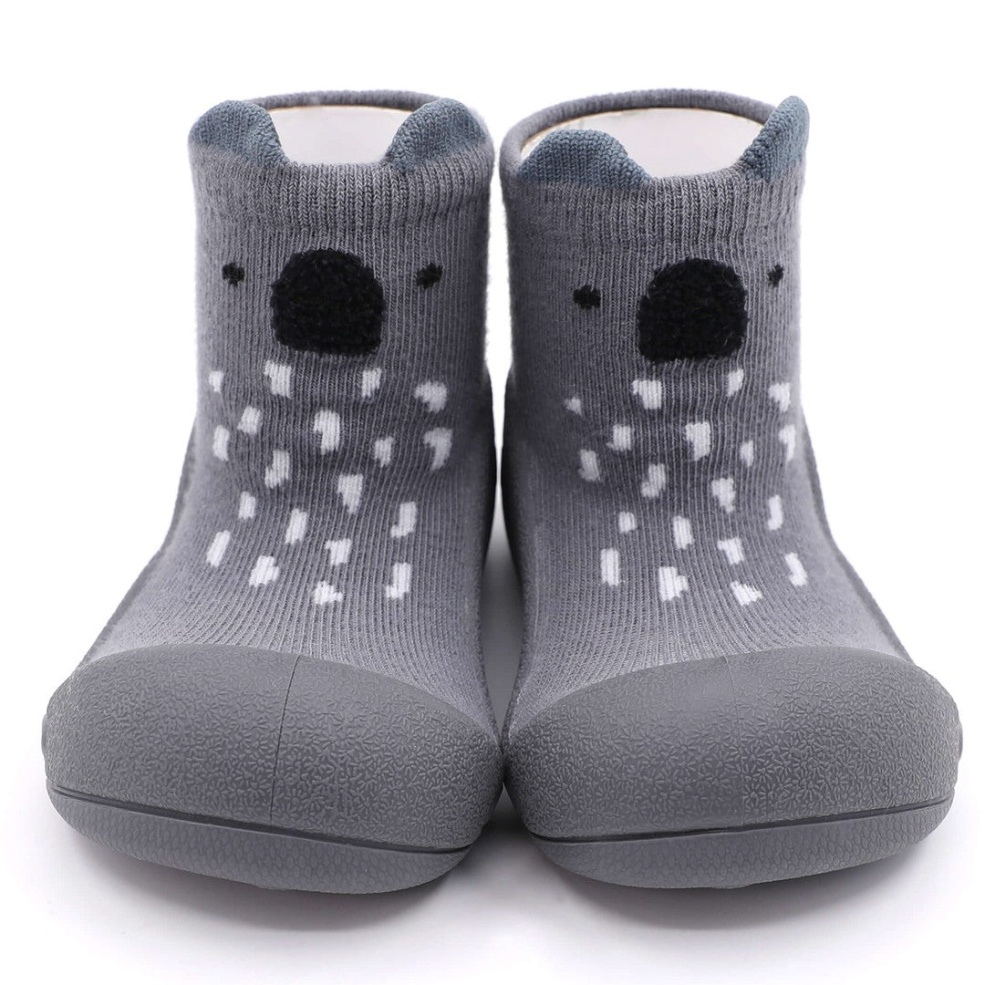 Çorape me gome me koala gri/Koala grey-Attipas