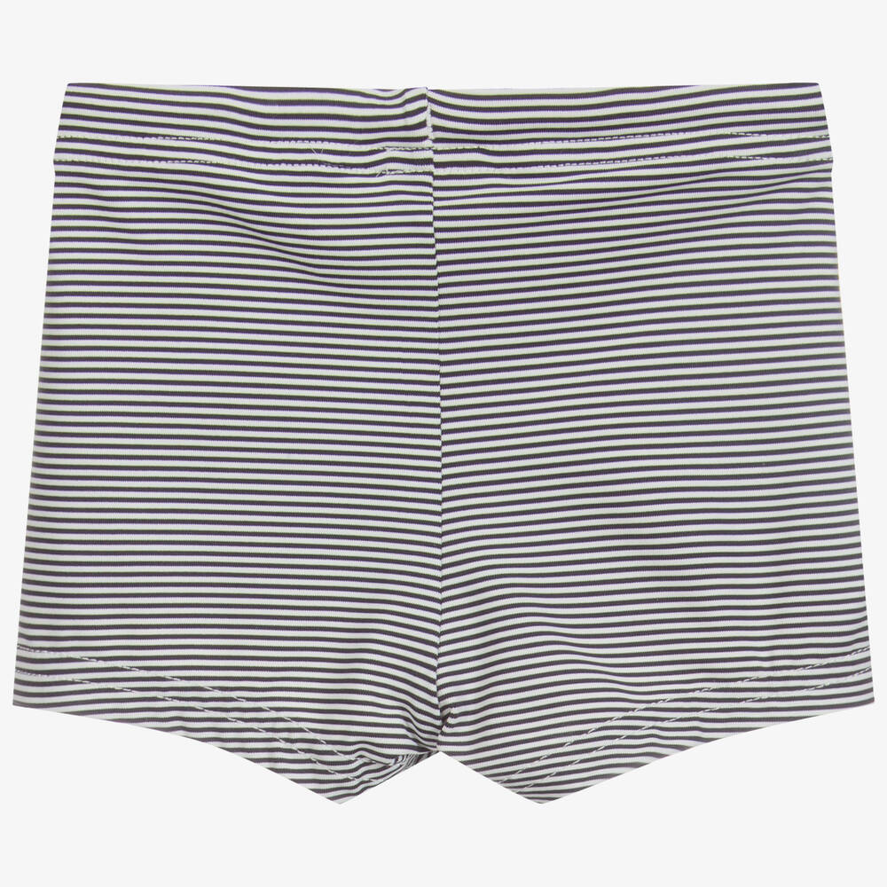 Tuta te shkurtra noti/BLUE BABY SWIM SHORTS-Petit Bateau