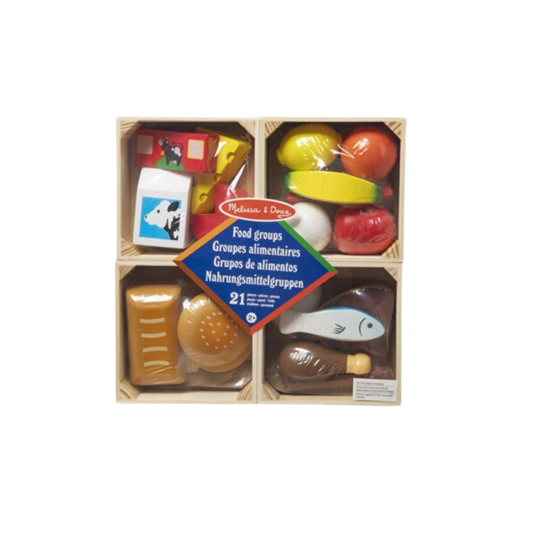 Food groups/Seti 'Ushqime Druri'-Melissa&Doug