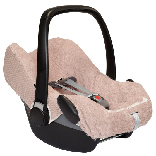 Mbulese per sexholinon /car seat cover 0+ 3 points antwerp grey pink-Koeka
