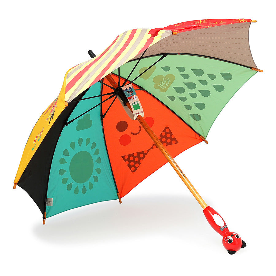 Cadra, mace e kuqe/ Cat umbrella/ Vilac