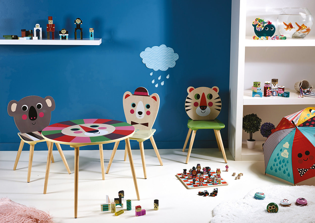 Cadra, mace e kuqe/ Cat umbrella/ Vilac