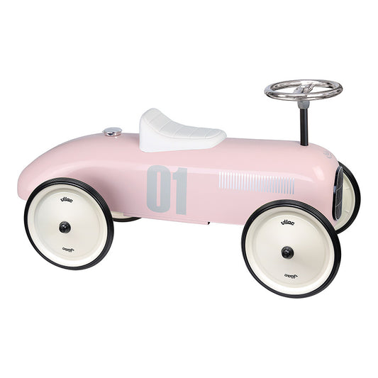 Makine metalike vintage roze/ Light pink vintage car/ Vilac