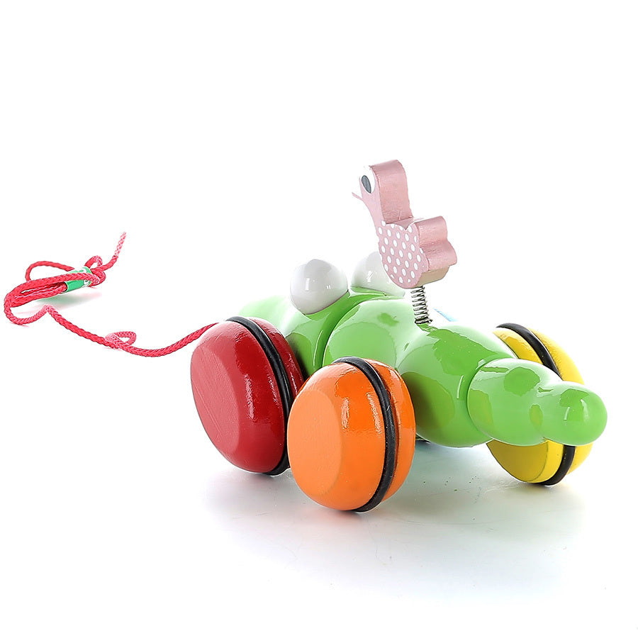 Tërhiq lodrën, Croc dhe Odile/ Crocco pull toy/ Vilac