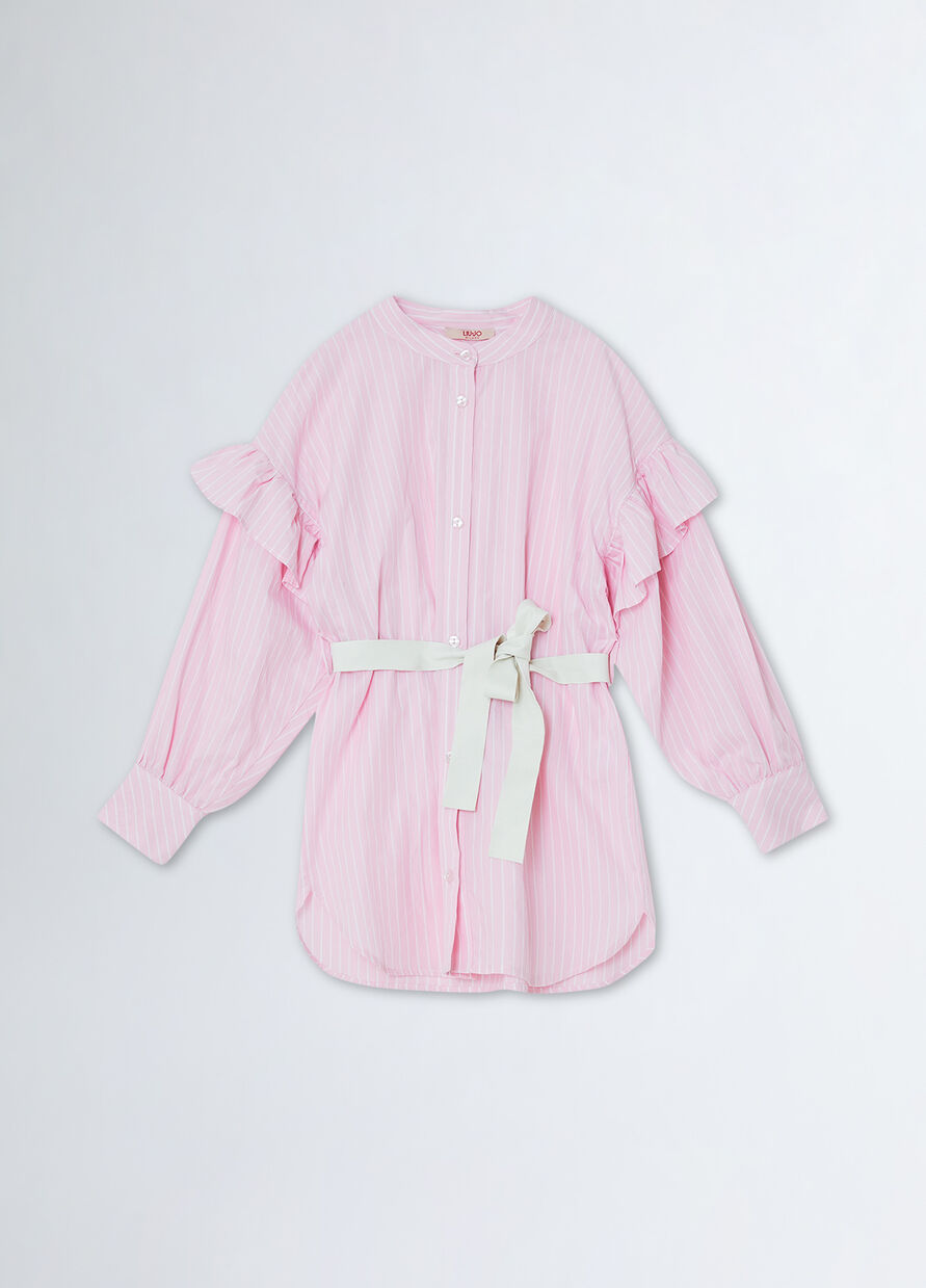 Fustan Kemishe/Cotton shirt dress Liu -Jo