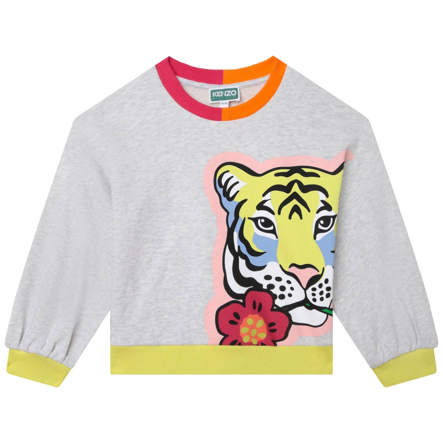 Triko e trashe/sweatshirt fleece brand logo-Kenzo