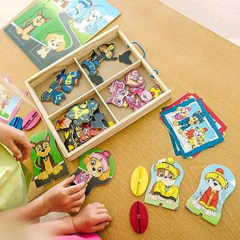Magnetic pretend play/Loje magnetike 'PAW PATROL' 64 pc -Melissa&Doug