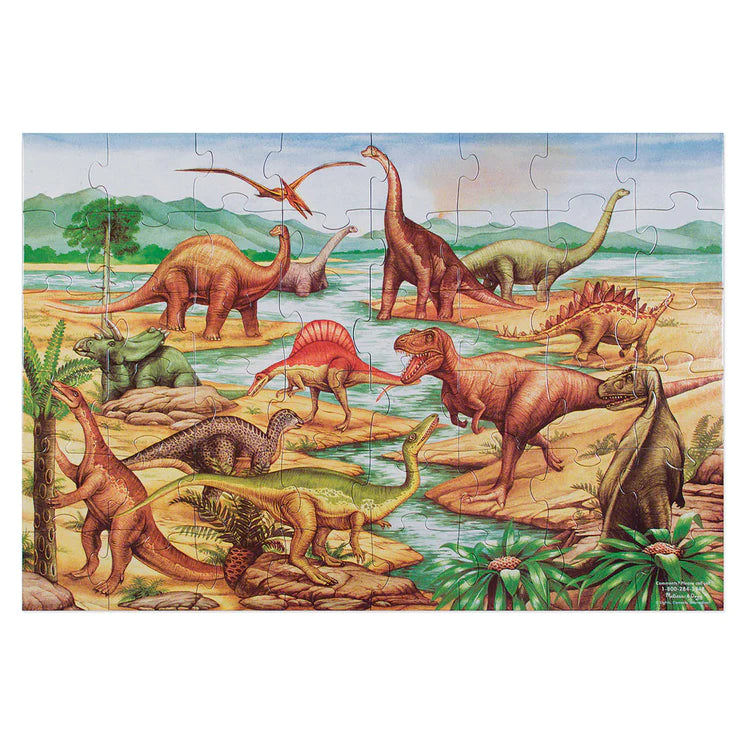 Puzzle dinosaur 48 pc/Lodra Dinosaur Puzzle -Melissa&Doug