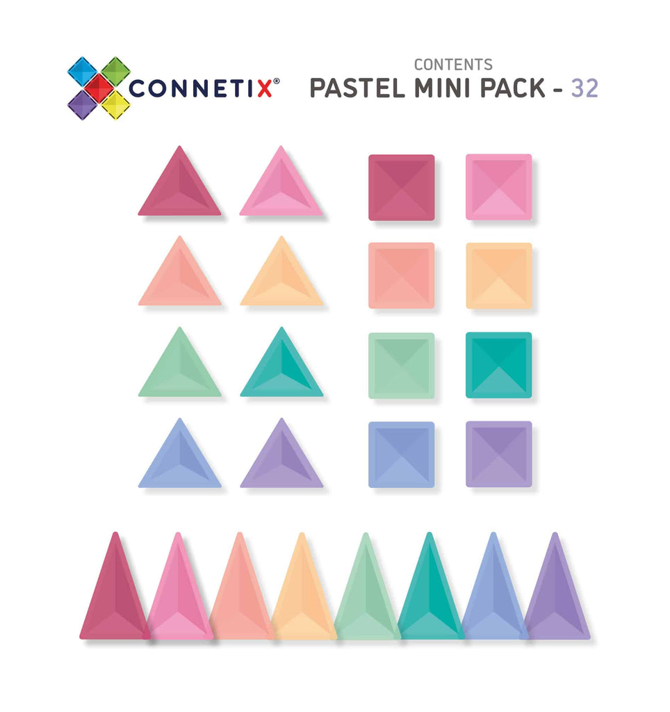 Magnetic tiles 40pc/Pllaka magnetike 40 pjese- Connetix