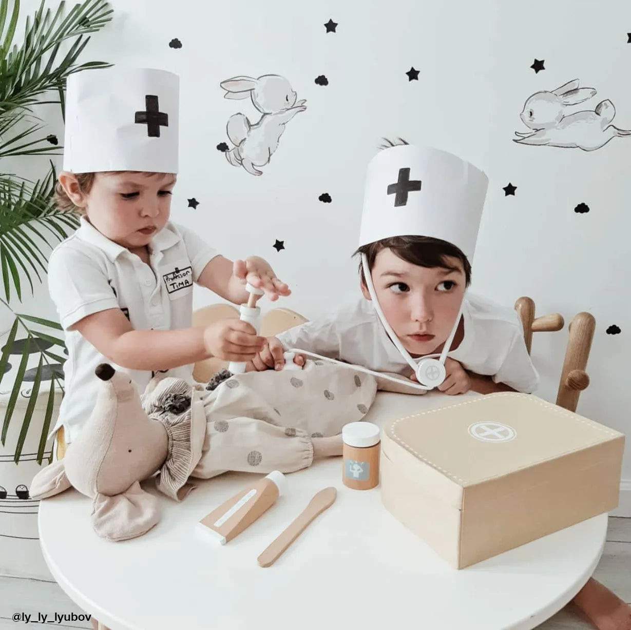 Doctor Case play set nature /Canta e doktorit- Kid's Concept