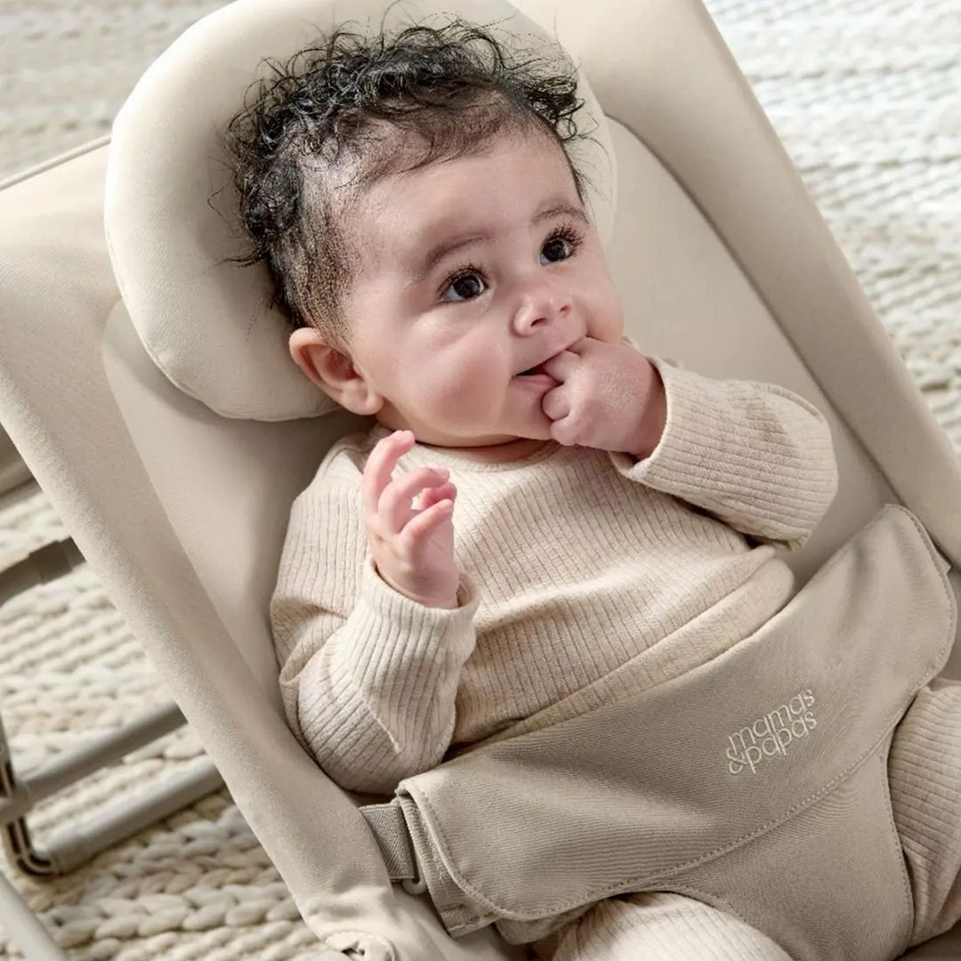 Lekundese dhe relakse Tempo/Tempo 3-in-1 Rocker / Bouncer - Sand-Mamas&Papas