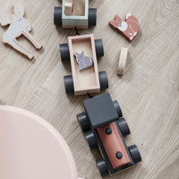 Wooden train with animals/Treni me kafshe -Kid's Concept
