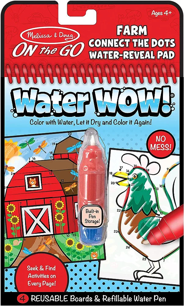 "Ne ferme" lidh pikat/Farm connect the dots-Melissa&Doug