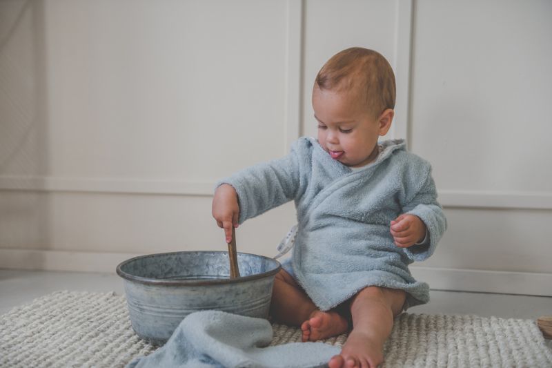 Robdishan per beba/Baby bathrobe -Koeka
