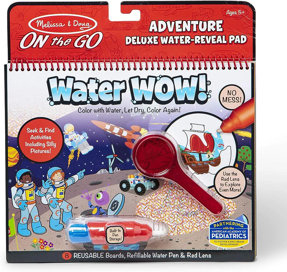 Liber me ngjyrosje te bojrave te ujit/on the go water wow Melissa&Doug