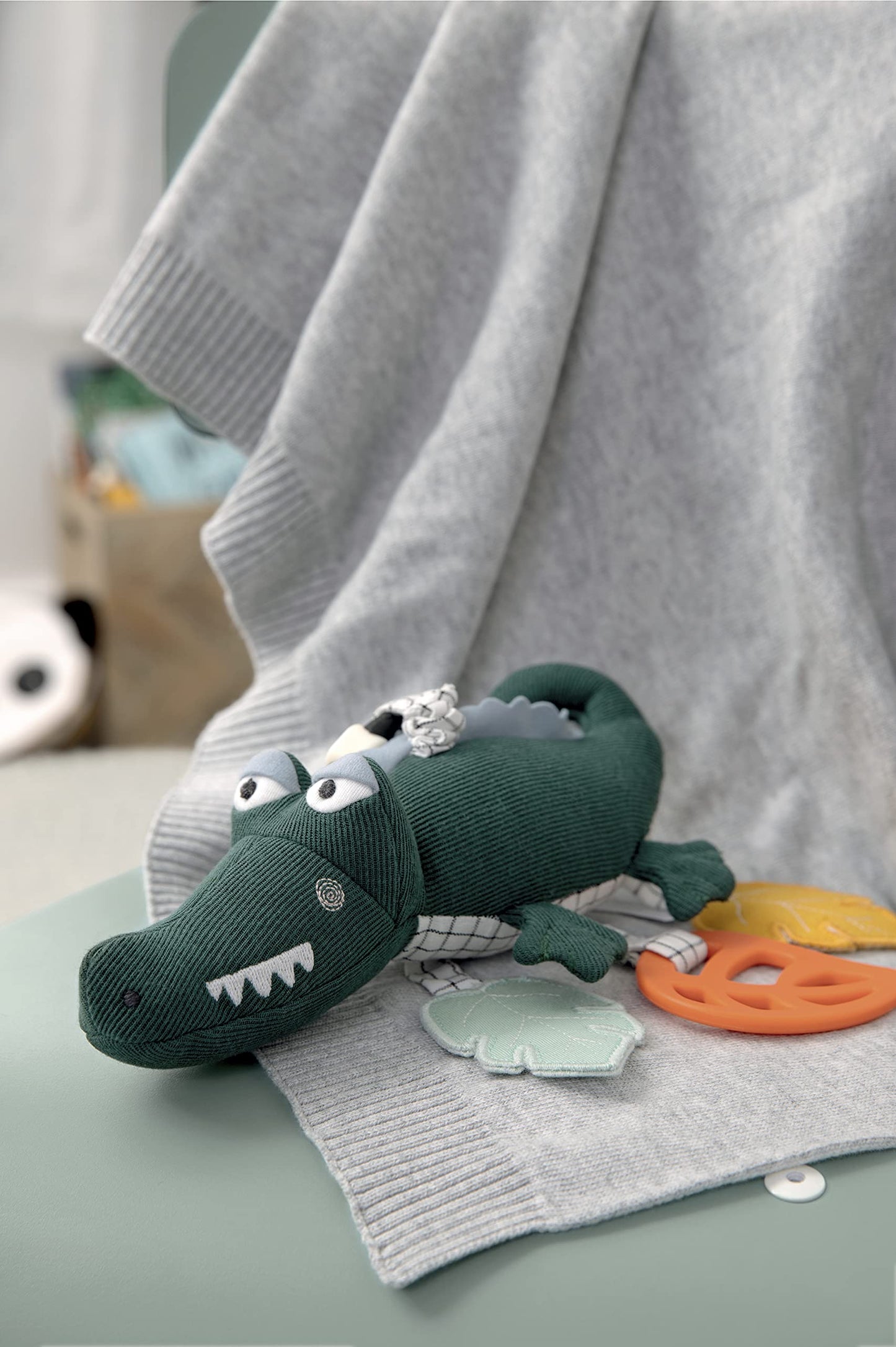 Loder e bute aligator/Alligator soft toy -Mamas&Papas