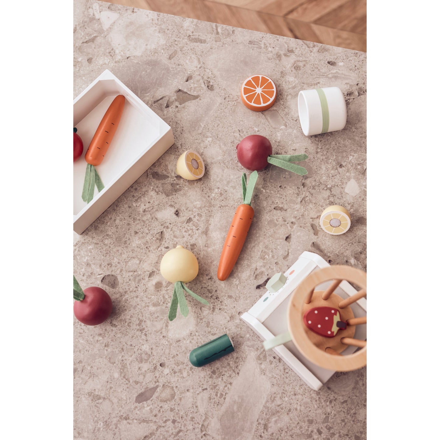 Mixed toy vegetable box/Kutia e perimeve -Kid's Concept