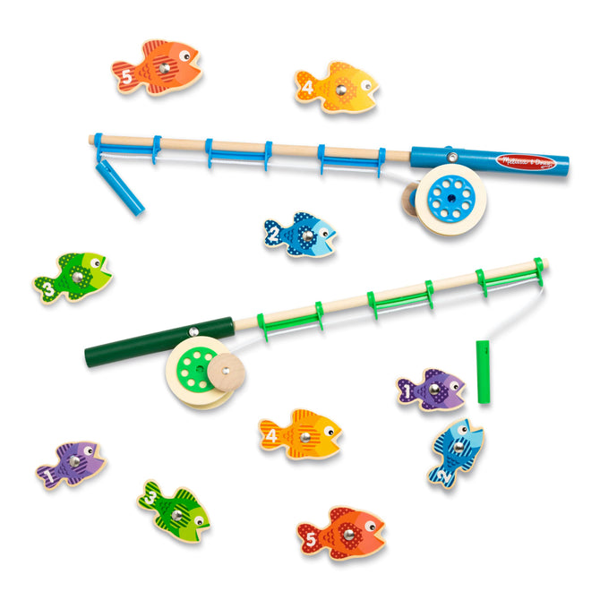 Loja me peshqit magnetik/catch &count fishing game-Melissa&Doug