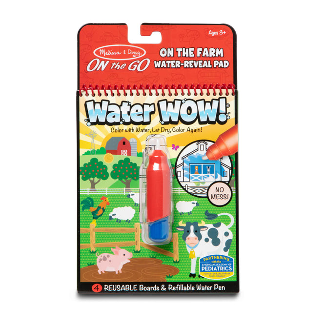 Ne ferme me ngjyra uji/On the go water wow Melissa&Doug