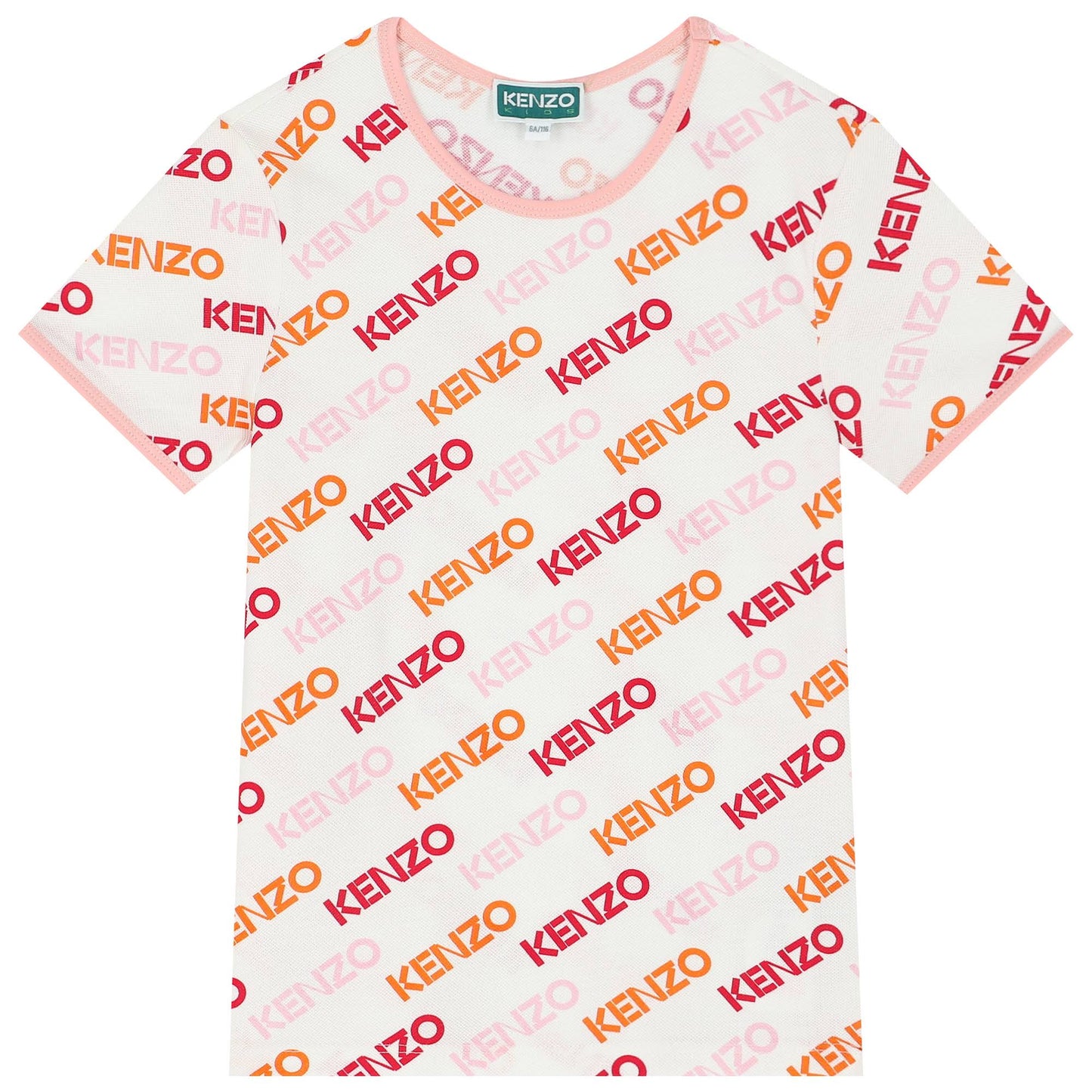 Bluze me menge te shkurtra me logon/T-shirt-Kenzo