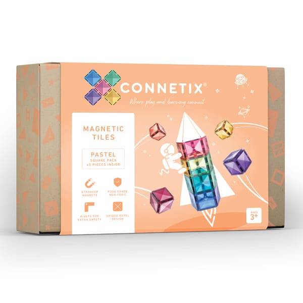 Magnetic tiles 40pc/Pllaka magnetike 40 pjese- Connetix