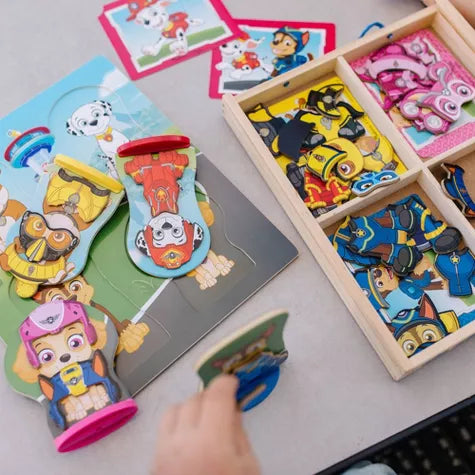 Magnetic pretend play/Loje magnetike 'PAW PATROL' 64 pc -Melissa&Doug