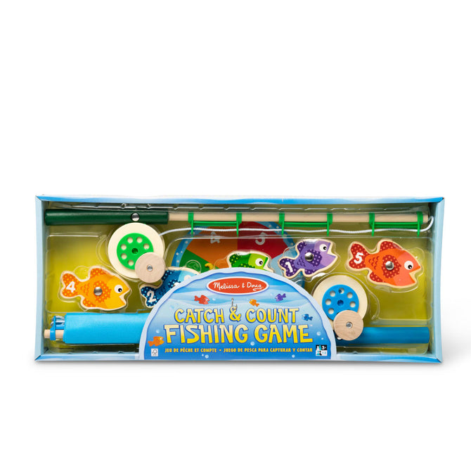 Loja me peshqit magnetik/catch &count fishing game-Melissa&Doug