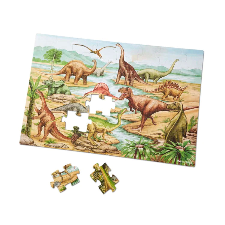 Puzzle dinosaur 48 pc/Lodra Dinosaur Puzzle -Melissa&Doug