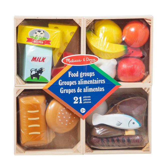 Food groups/Seti 'Ushqime Druri'-Melissa&Doug