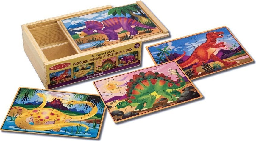Puzzle dino/Puzzle dinosauri ne kuti -Melissa&Doug