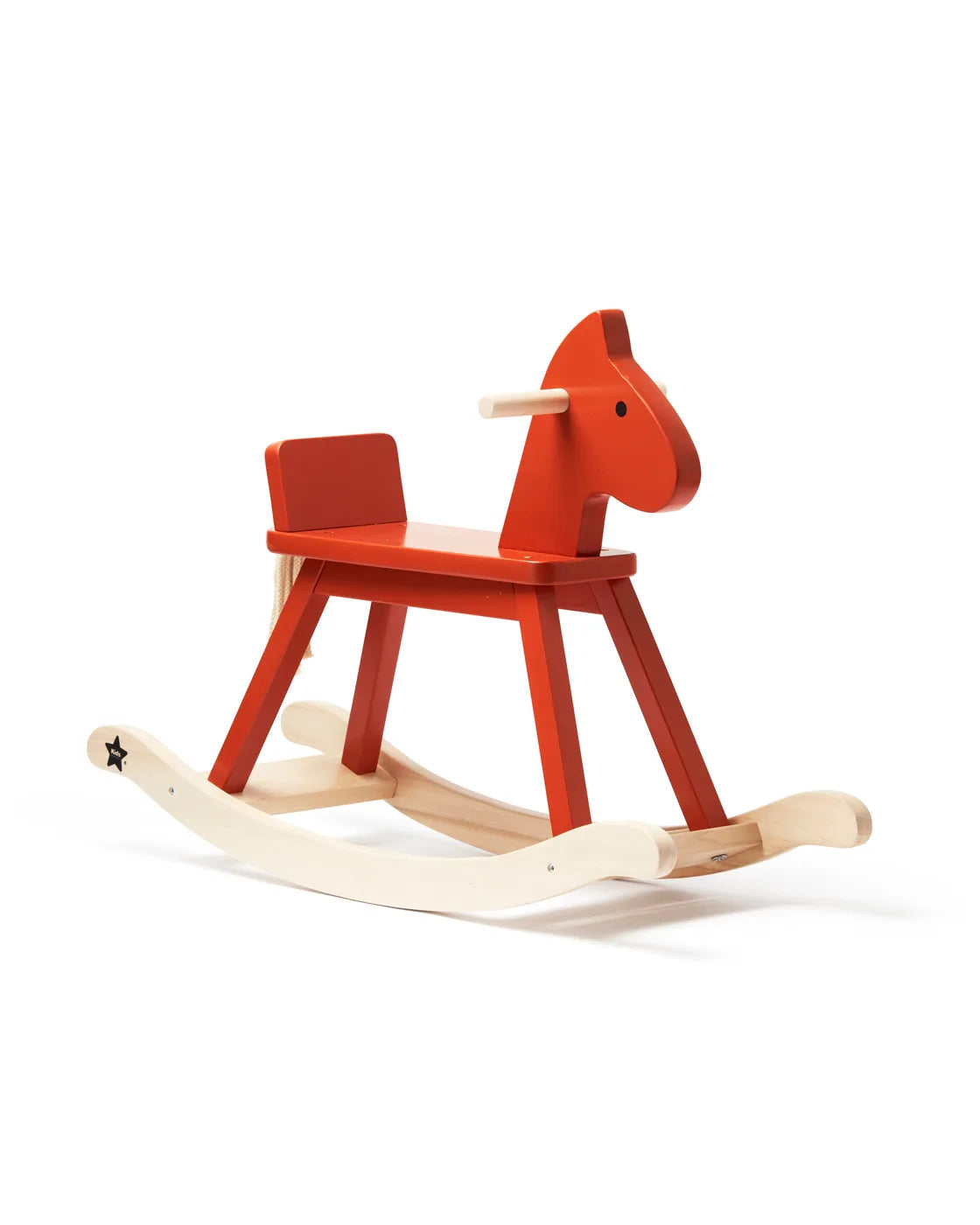 Rocking horse orange /Kalë lëkundës prej druri-Kid's Concept