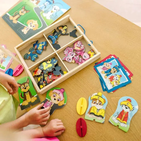 Magnetic pretend play/Loje magnetike 'PAW PATROL' 64 pc -Melissa&Doug