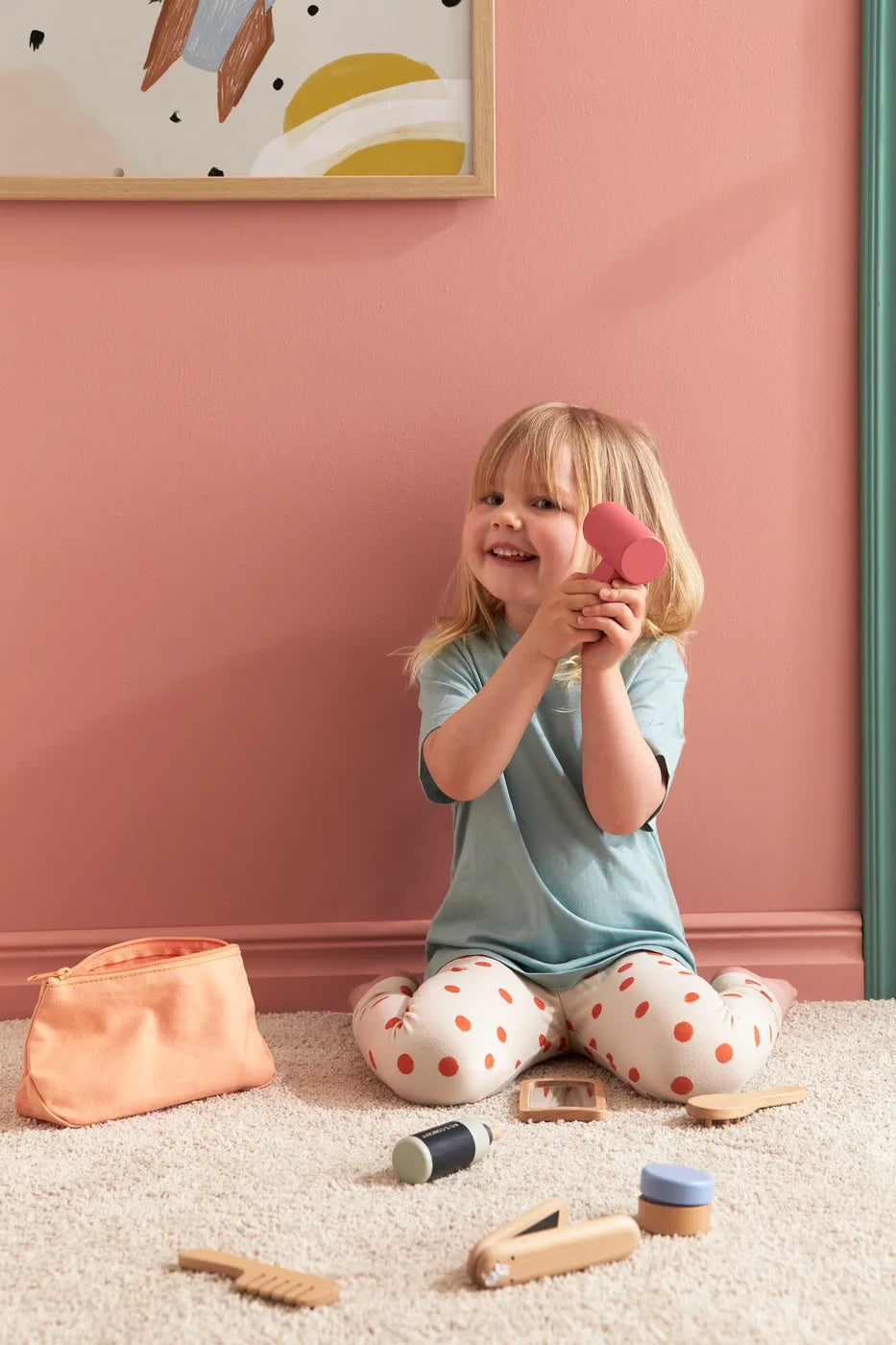 Hairstyling play set /Mjetet e parukerise -Kid's Concept