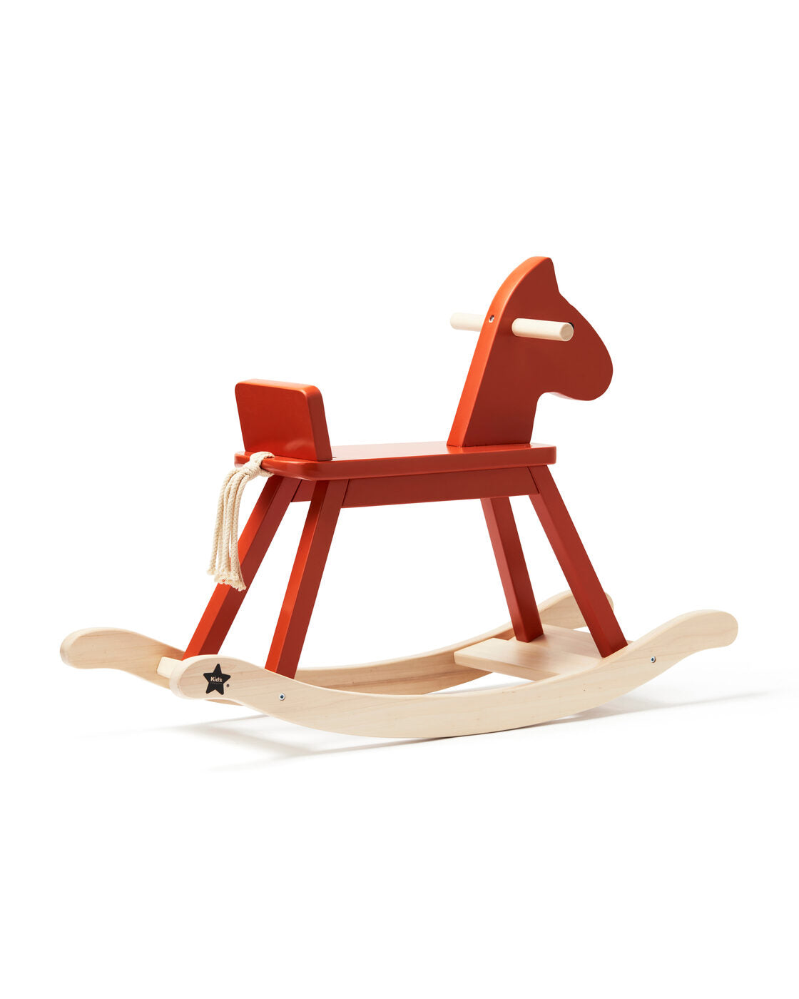 Rocking horse orange /Kalë lëkundës prej druri-Kid's Concept