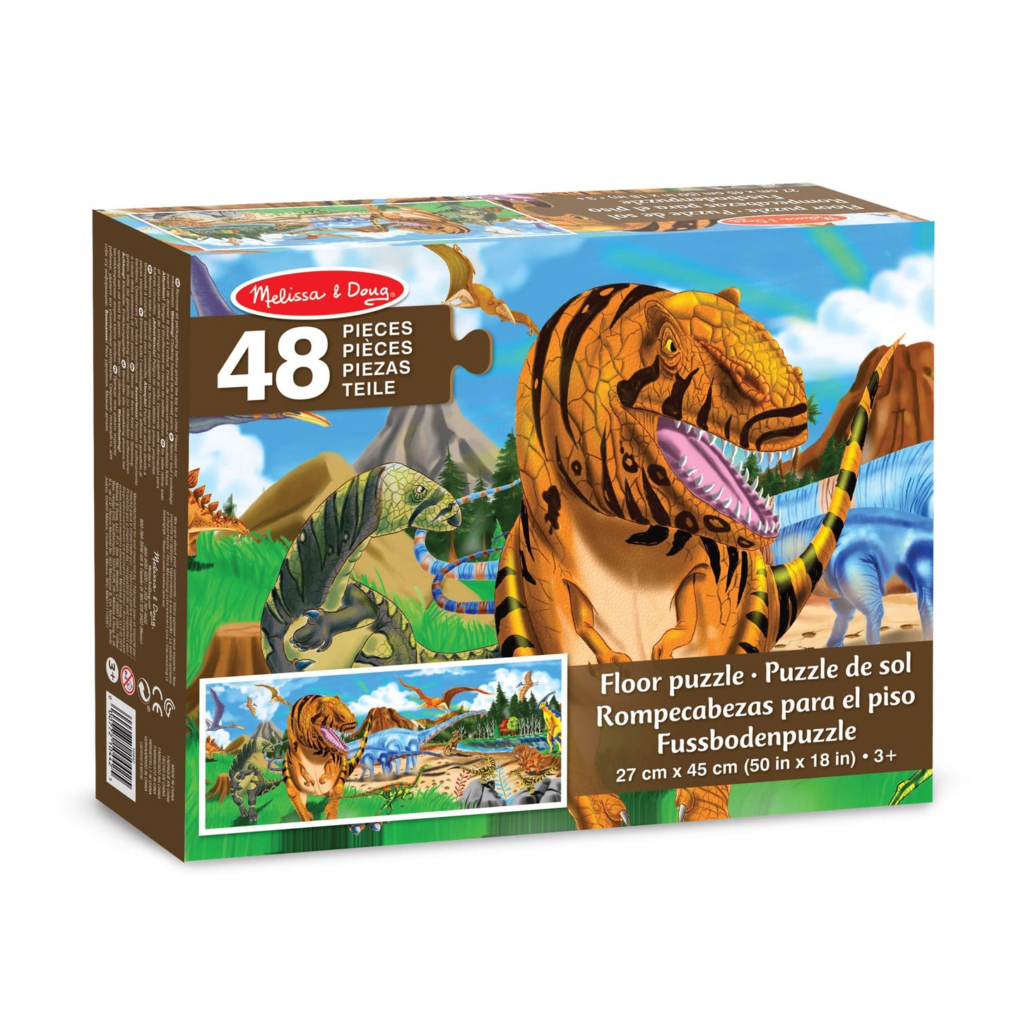 Puzzle dino floor/Lodra Puzzle Dino Dyshemeje - Melissa&Doug