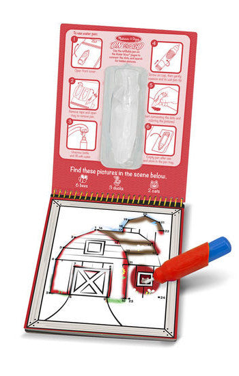 "Ne ferme" lidh pikat/Farm connect the dots-Melissa&Doug