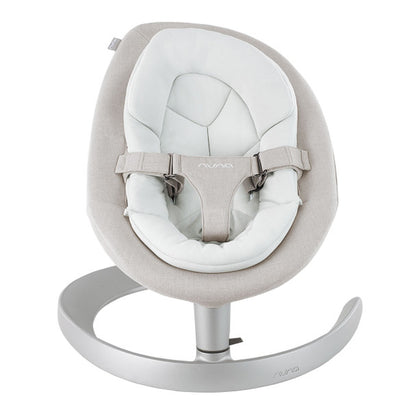 Lekundese me lodra/Nuna LEAF Grow Baby Seat w/ Toy Bar in Driftwood-Nuna
