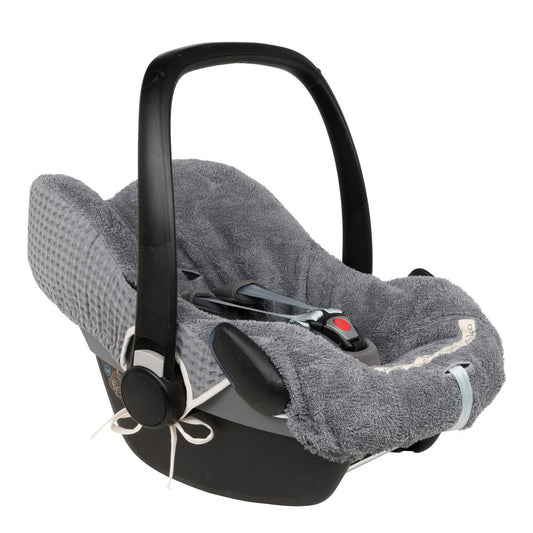 Mbulese per sexholinon /car seat cover 0+ 3 points antwerp steel grey-Koeka