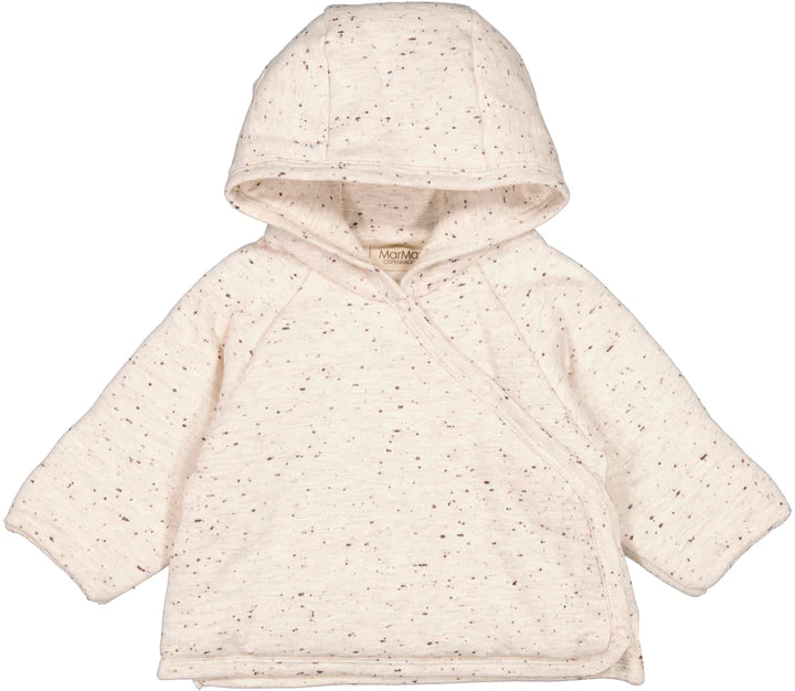 Xhakete me pika bezhe\James, Jacket with filling- Beige Mel. Nebs-Marmar