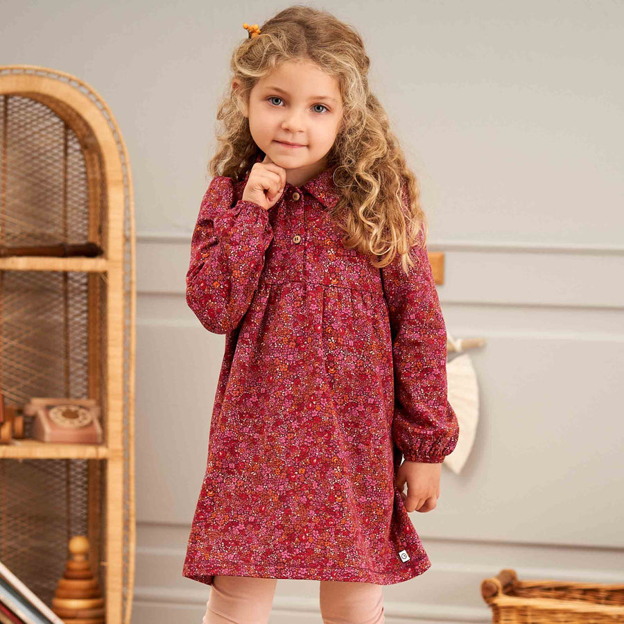 Fustan me lule te vogla/PETIT BLOSSOM dress with floralprint- Müsli