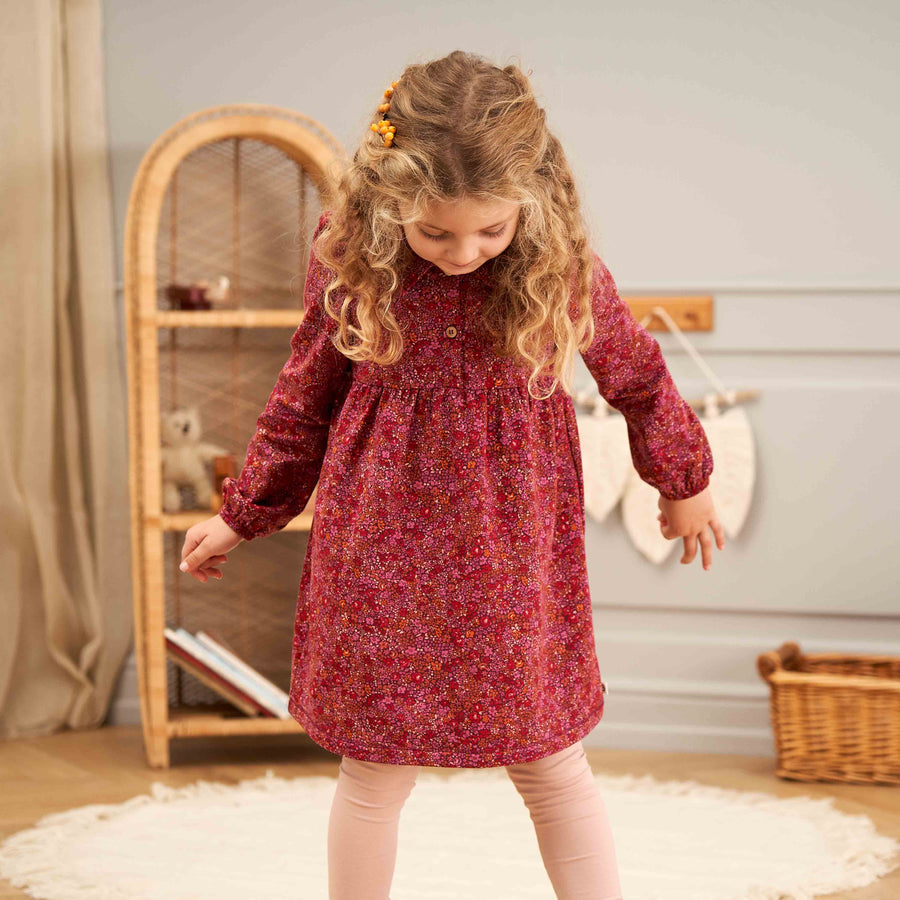 Fustan me lule te vogla/PETIT BLOSSOM dress with floralprint- Müsli