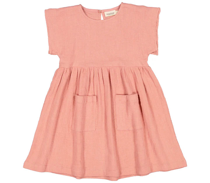 Fustan pambuk me xhepa roze/ Doriana, Dress - Evening Sun/MarMar