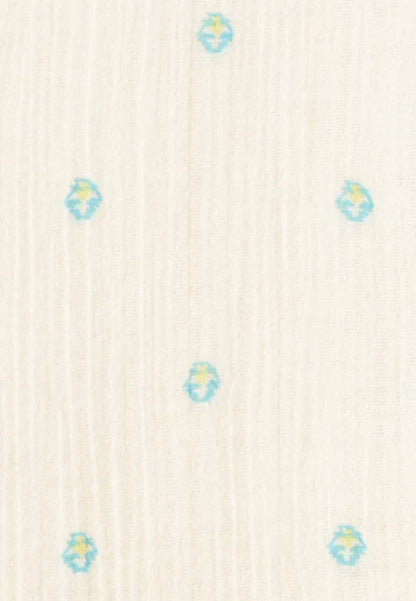 Fustan i fresekt pambuk me menge te shkurtra/ Dagny, Dress - Geometrics/MarMar