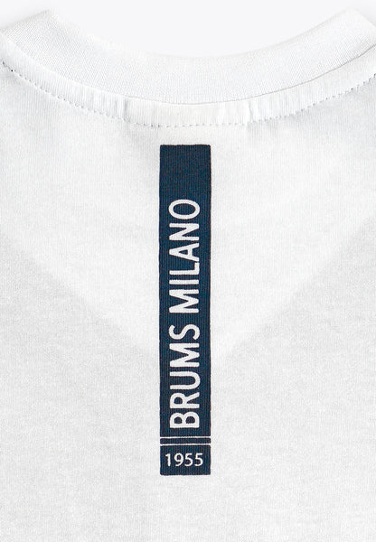 Bluze me jelek falso/T-Shirt con Finto Gilet in Jersey/Brums