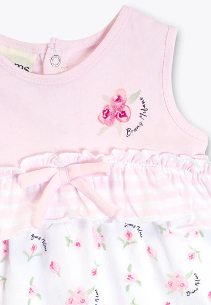 Fustan i printuar me brekushe Jersey/Abito Stampato con Mutanda in Jersey/Brums
